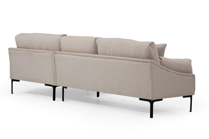 Glenure Soffa m. Divan 4-sits - Cream - Möbler - Soffa - Divansoffor & schäslongsoffa