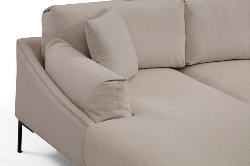 Glenure Soffa m. Divan 4-sits - Cream - Möbler - Soffa - Divansoffor & schäslongsoffa