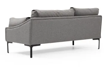 Glenure Soffa m. Divan 4-sits - Grå - Möbler - Soffa - Divansoffor & schäslongsoffa