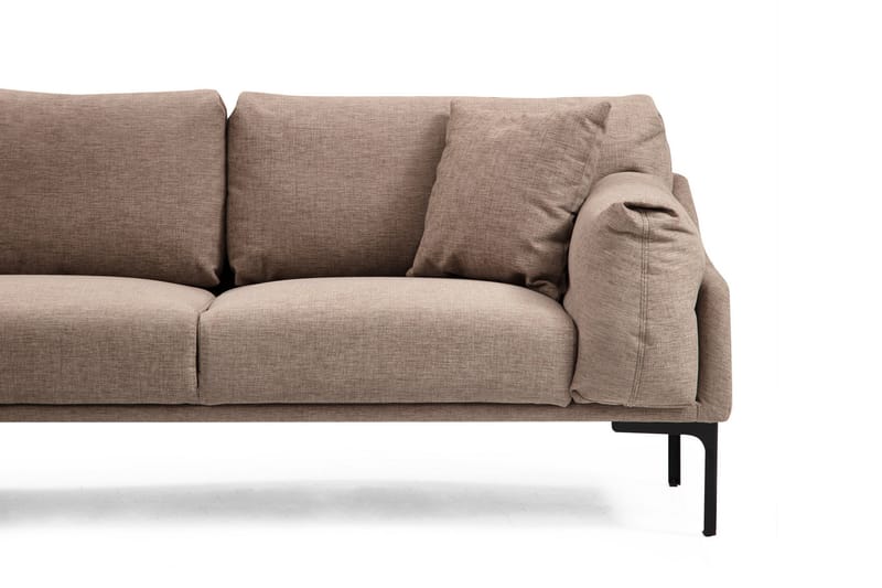 Glenure Soffa m. Divan 4-sits - Mocha - Divansoffor & schäslongsoffa - 4 sits soffa med divan