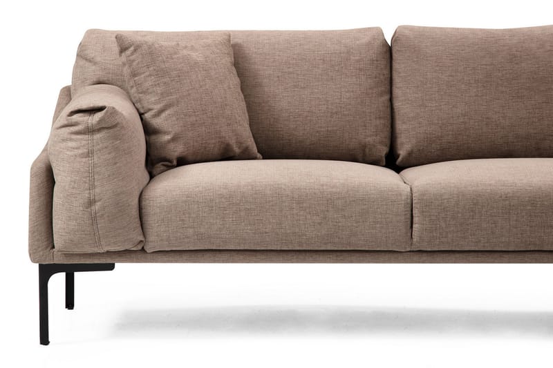 Glenure Soffa m. Divan 4-sits - Mocha - Möbler - Soffa - Divansoffor & schäslongsoffa