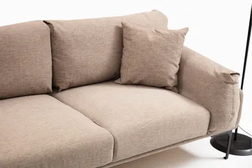 Glenure Soffa m. Divan 4-sits - Mocha - Möbler - Soffa - Divansoffor & schäslongsoffa