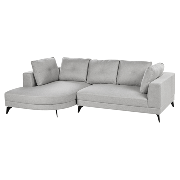 Hörnsoffa 3-sits Marum Högervänd - Grå - Möbler - Soffa - Divansoffor & schäslongsoffa