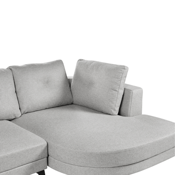 Hörnsoffa 3-sits Marum Vänstervänd - Grå - Möbler - Soffa - Divansoffor & schäslongsoffa