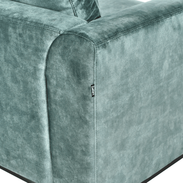 Hörnsoffa 4-sits Oslo Högervänd - Blågrön - Möbler - Soffa - Divansoffor & schäslongsoffa - 4 sits soffa med divan