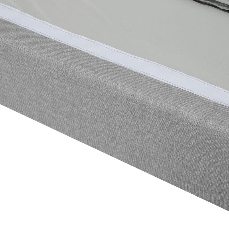 Hörnsoffa Elvenes - Grå, mörkt trä/Högervänd - Möbler - Soffa - Hörnsoffa