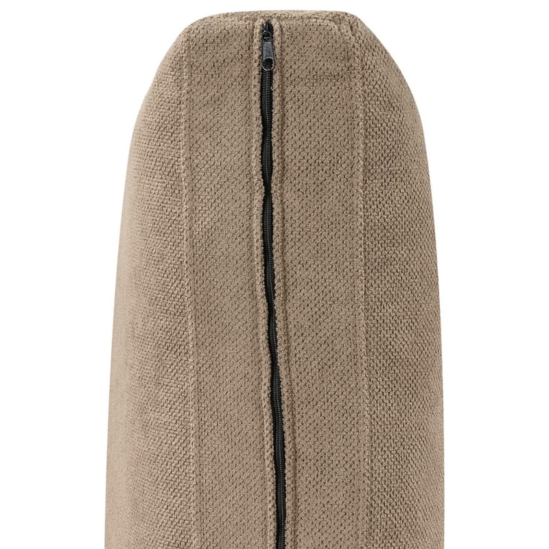 Hörnsoffa Flam - Brun, Svart/Polyster - Möbler - Soffa - Hörnsoffa