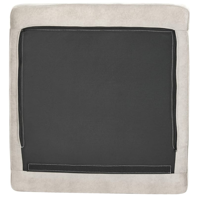 Hörnsoffa Flam - Grå, svart/Högervänd/Sammet - Möbler - Soffa - Hörnsoffa