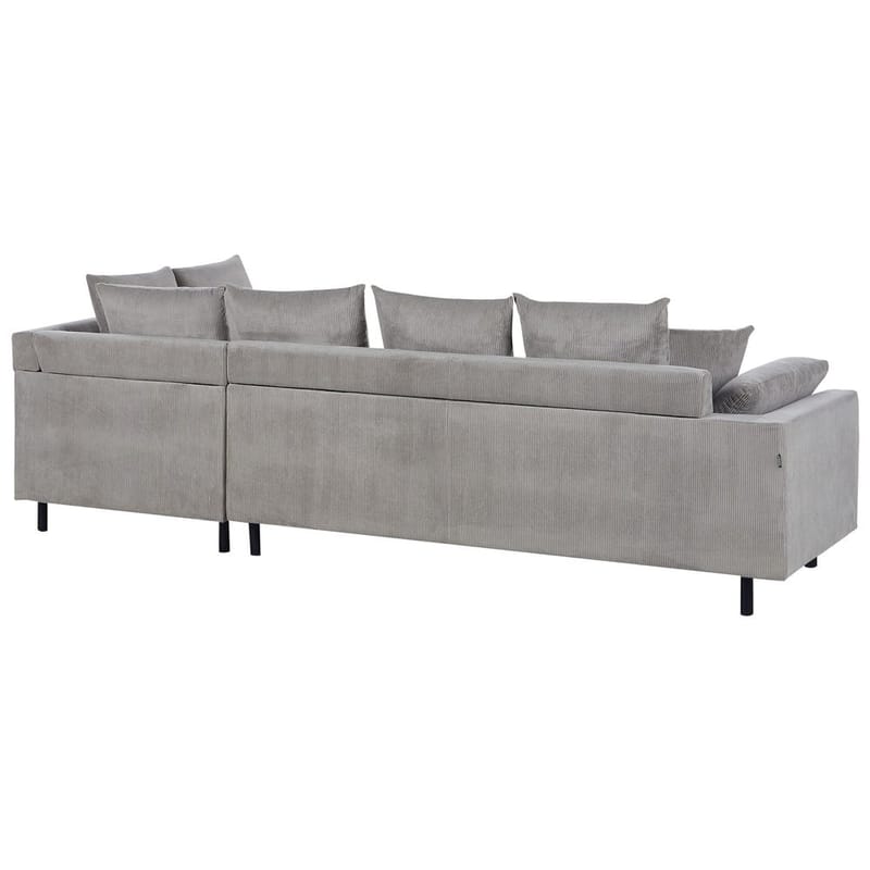 Hörnsoffa Lunner - Grå, svart - Möbler - Soffa - Hörnsoffa