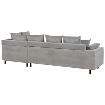 Hörnsoffa Lunner - Grå, svart - Möbler - Soffa - Hörnsoffa