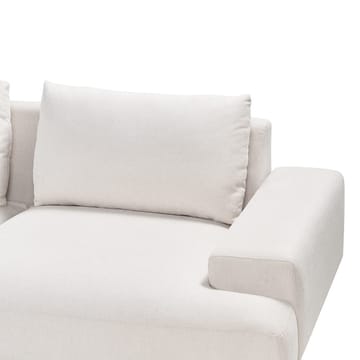 Hörnsoffa Mariferd - Beige, svart, mörkt trä/Högervänd - Möbler - Soffa - Divansoffor & schäslongsoffa