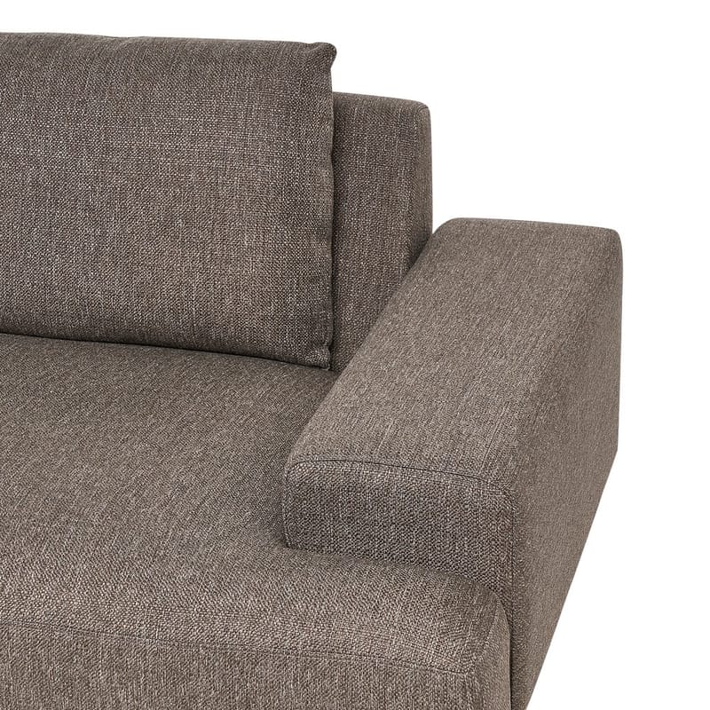 Hörnsoffa Mariferd - Brunt, svart, mörkt trä/Högervänd - Möbler - Soffa - Hörnsoffa