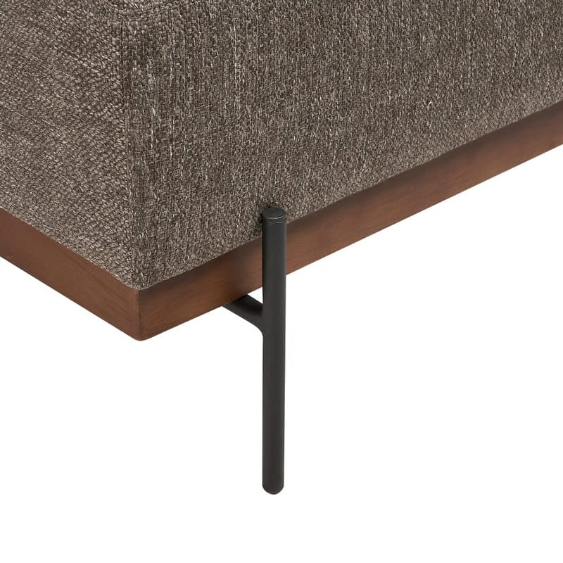 Hörnsoffa Mariferd - Brunt, svart, mörkt trä/Högervänd - Möbler - Soffa - Hörnsoffa