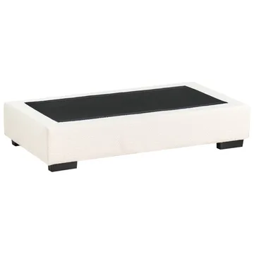 Hörnsoffa med fotpall Renders - Beige - Möbler - Soffa - Divansoffor & schäslongsoffa