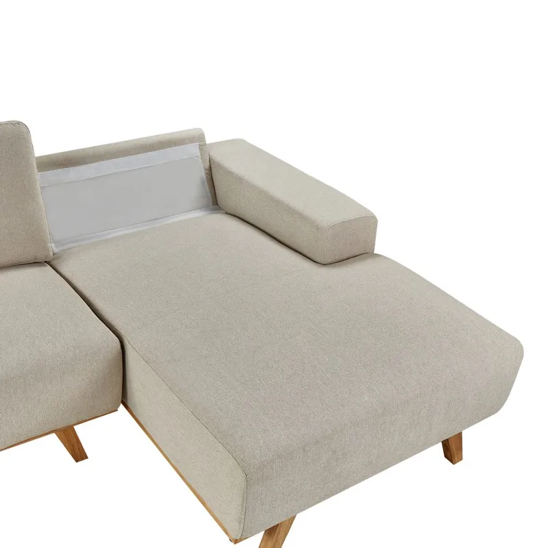 Hörnsoffa Nora - Beige - Möbler - Soffa - Hörnsoffa - Hörnsoffa med divan