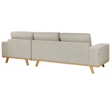 Hörnsoffa Nora - Beige - Möbler - Soffa - Divansoffor & schäslongsoffa