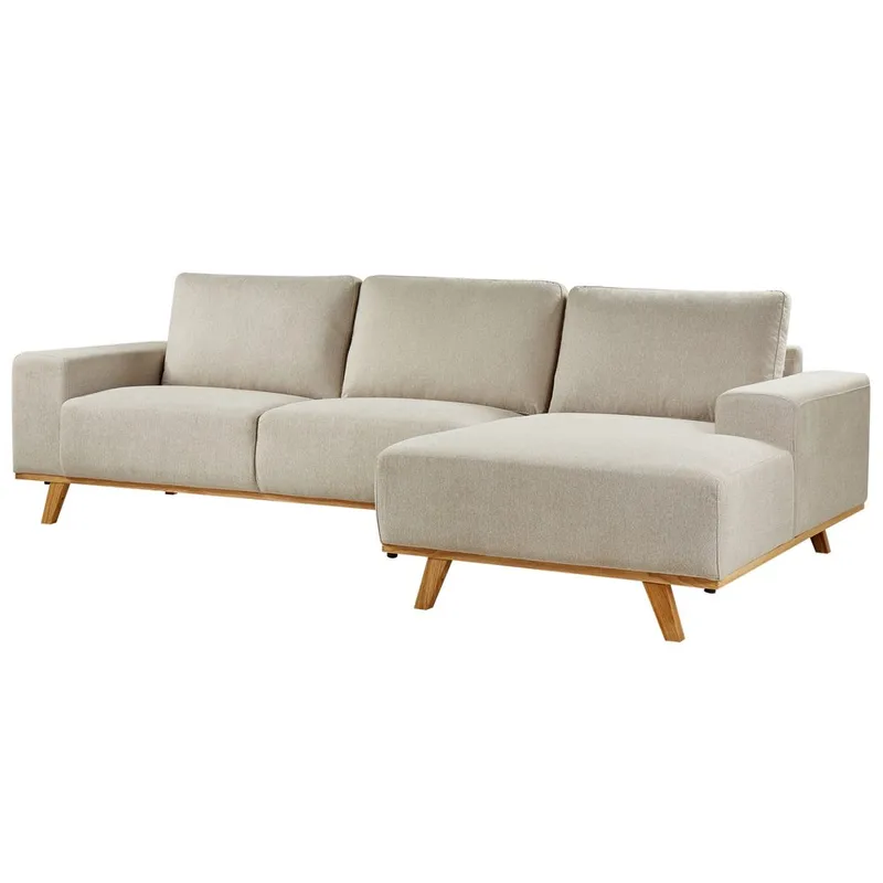 Hörnsoffa Nora - Beige - Möbler - Soffa - Hörnsoffa - Hörnsoffa med divan