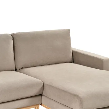 Hörnsoffa Siggard - Taupe - Möbler - Soffa - Divansoffor & schäslongsoffa - 4 sits soffa med divan