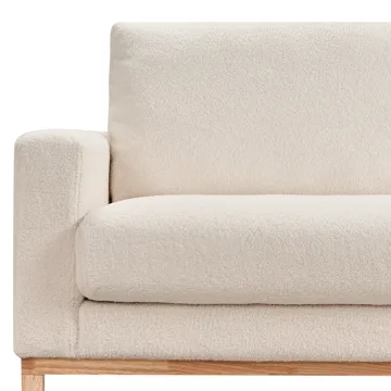 Hörnsoffa Siggard - Vit - Möbler - Soffa - Divansoffor & schäslongsoffa - 4 sits soffa med divan