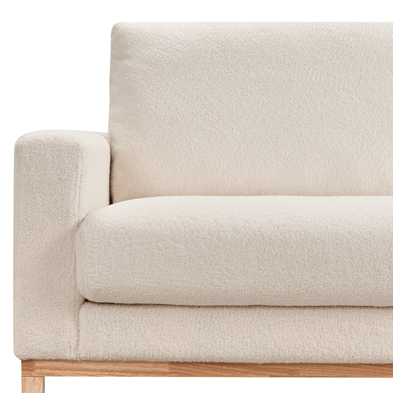 Hörnsoffa Siggard - Vit - Möbler - Soffa - Divansoffor & schäslongsoffa - 4 sits soffa med divan