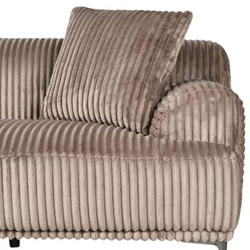 Hörnsoffa Stenum - Ljusbrun, mässing/Högervänd - Möbler - Soffa - Divansoffor & schäslongsoffa