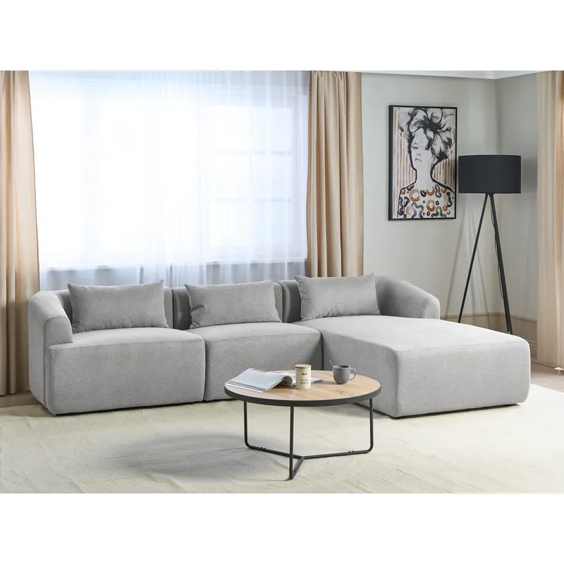 Hörnsoffa Svansele - Grå/Vänstervänd - Möbler - Soffa - Modulsoffor - Komplett modulsoffa