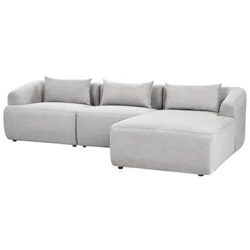 Hörnsoffa Svansele - Grå/Vänstervänd - Möbler - Soffa - Modulsoffor - Komplett modulsoffa