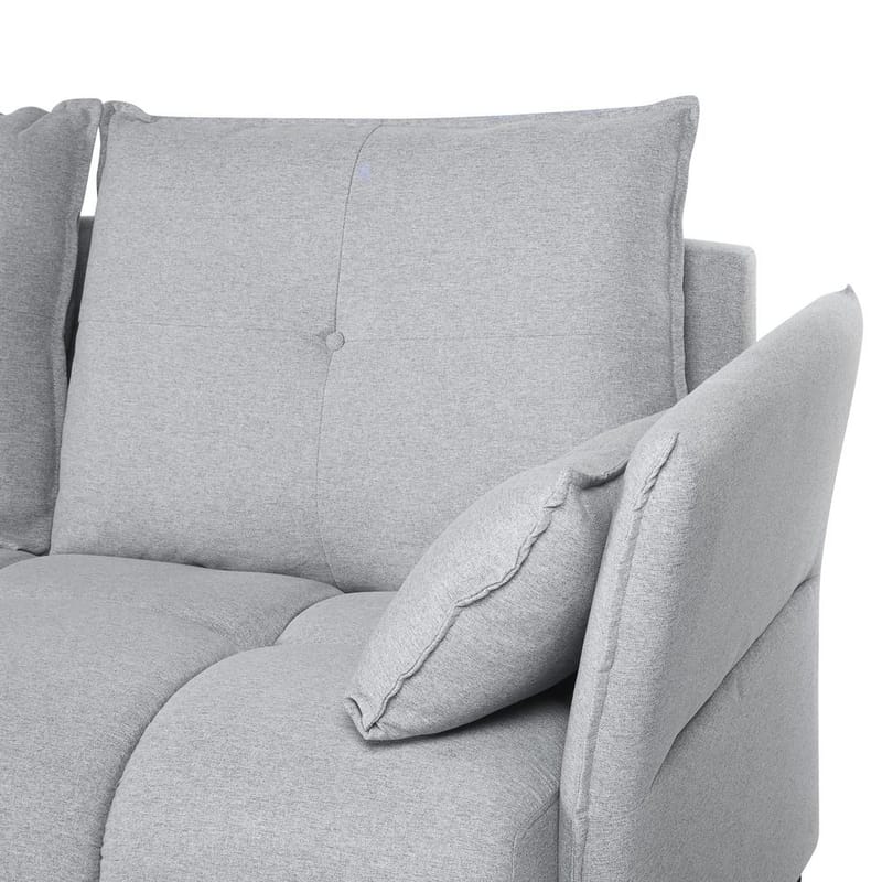 Hörnsoffa Tomra - Ljusgrå - Möbler - Soffa - Hörnsoffa - Hörnsoffa med divan