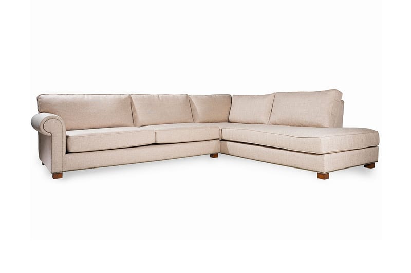 Hachiti Soffa m. Divan 4-sits - Cream - Divansoffor & schäslongsoffa - 4 sits soffa med divan
