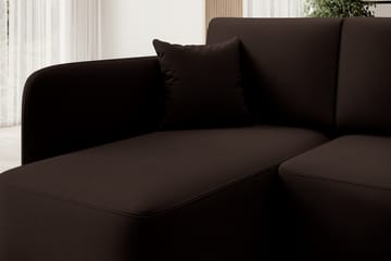 Hadson 3-sits Soffa med Divan - Brun - Möbler - Soffa - Divansoffor & schäslongsoffa