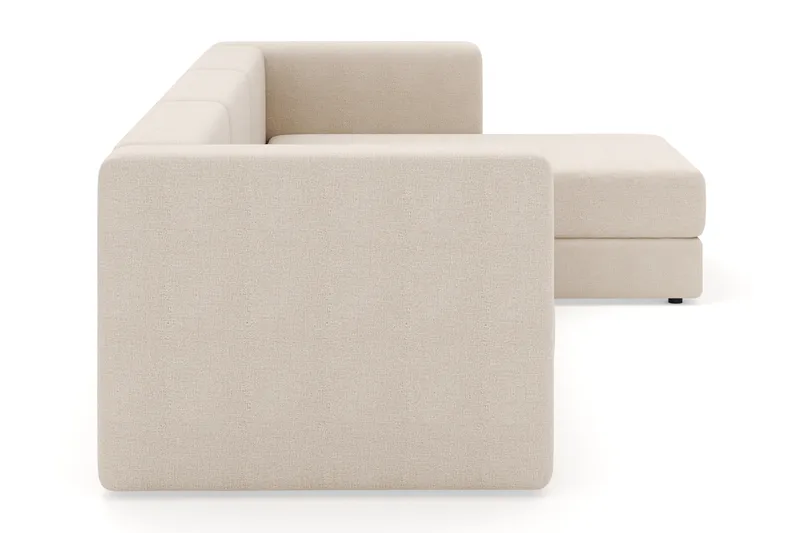 Hagblom 4-sits Divansoffa med Förvaring - Beige - Möbler - Soffa - Divansoffor & schäslongsoffa