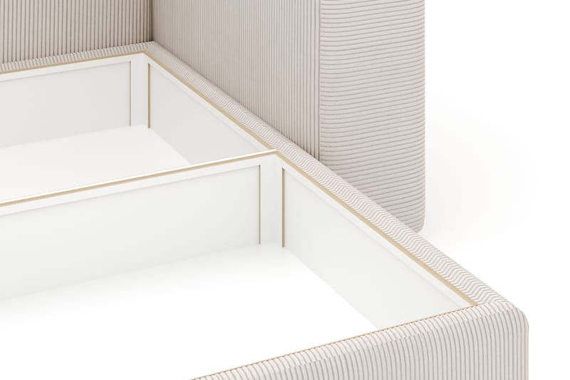 Hagblom 4-sits Divansoffa med Förvaring Vändbar - Beige - Möbler - Soffa - Divansoffor & schäslongsoffa