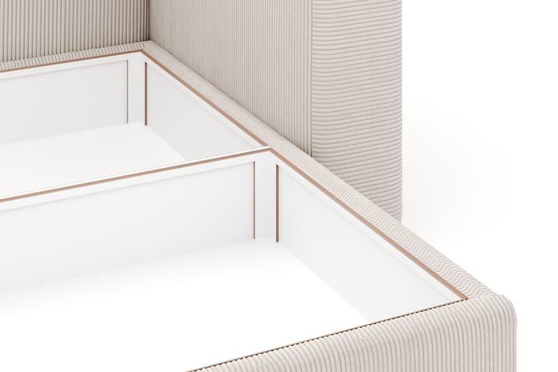 Hagblom 4-sits Divansoffa med Förvaring Vändbar - Beige - Möbler - Soffa - Divansoffor & schäslongsoffa