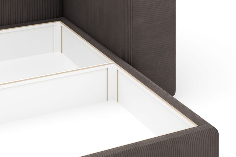 Hagblom 4-sits Divansoffa med Förvaring Vändbar - Brun - Möbler - Soffa - Divansoffor & schäslongsoffa