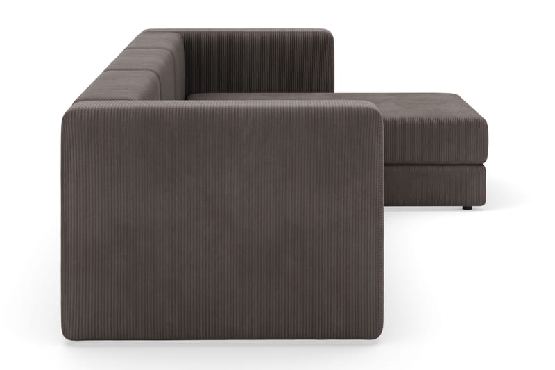 Hagblom 4-sits Divansoffa med Förvaring Vändbar - Brun - Möbler - Soffa - Divansoffor & schäslongsoffa