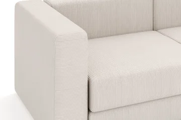 Hagblom 4-sits Vändbar Divansoffa 320 cm med Förvaring i Manchestertyg - Beige - Möbler - Soffa - Divansoffor & schäslongsoffa