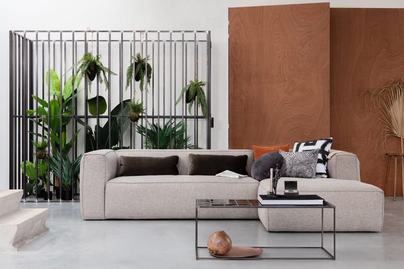 Harlow Divansoffa - Ljusgrå - Möbler - Soffa - Divansoffor & schäslongsoffa
