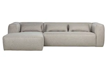 Harlow Divansoffa - Ljusgrå - Möbler - Soffa - Divansoffor & schäslongsoffa