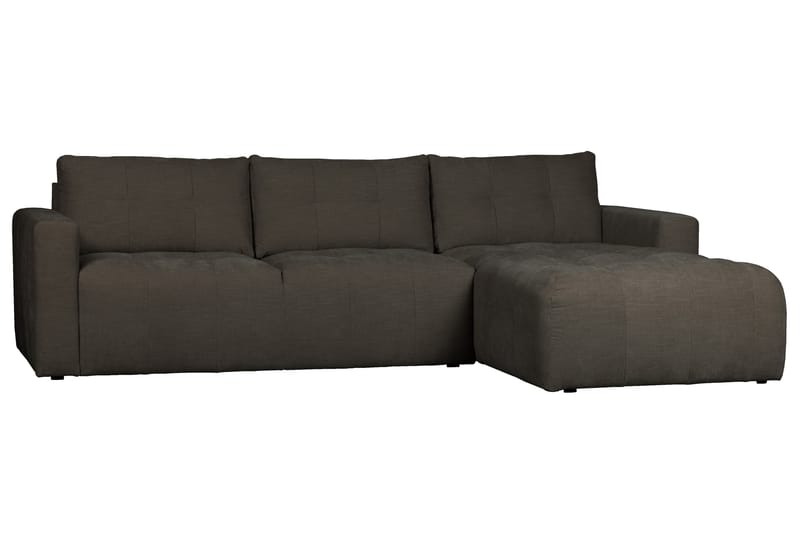 Hippylur 3-Sits Soffa Höger - Antracit - Möbler - Soffa - Divansoffor & schäslongsoffa
