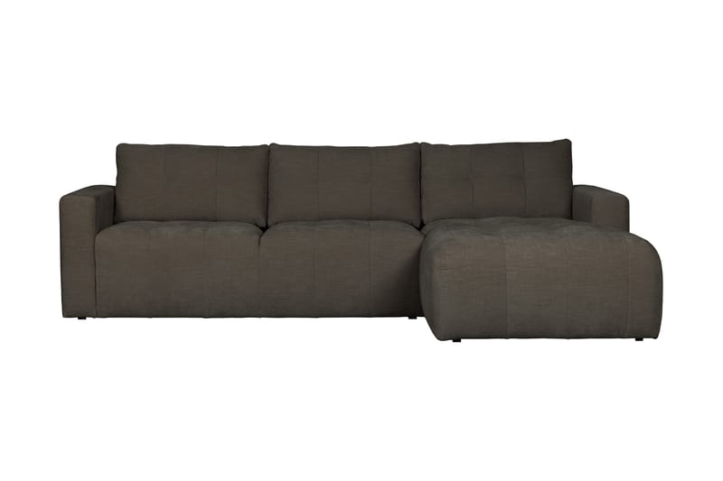 Hippylur 3-Sits Soffa Höger - Antracit - Möbler - Soffa - Divansoffor & schäslongsoffa