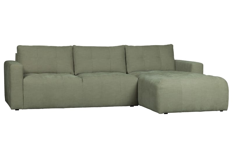 Hippylur 3-Sits Soffa Höger - Grön - Möbler - Soffa - Divansoffor & schäslongsoffa