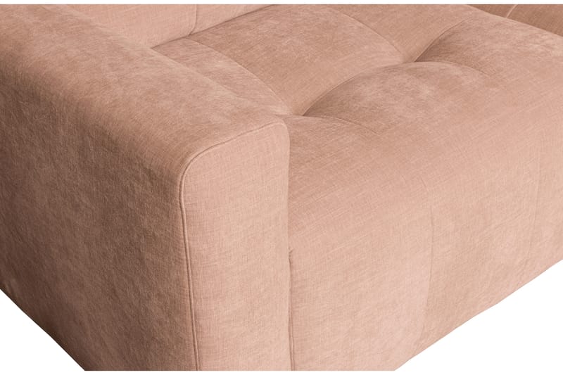 Hippylur 3-Sits Soffa Höger - Rosa - Möbler - Soffa - Divansoffor & schäslongsoffa