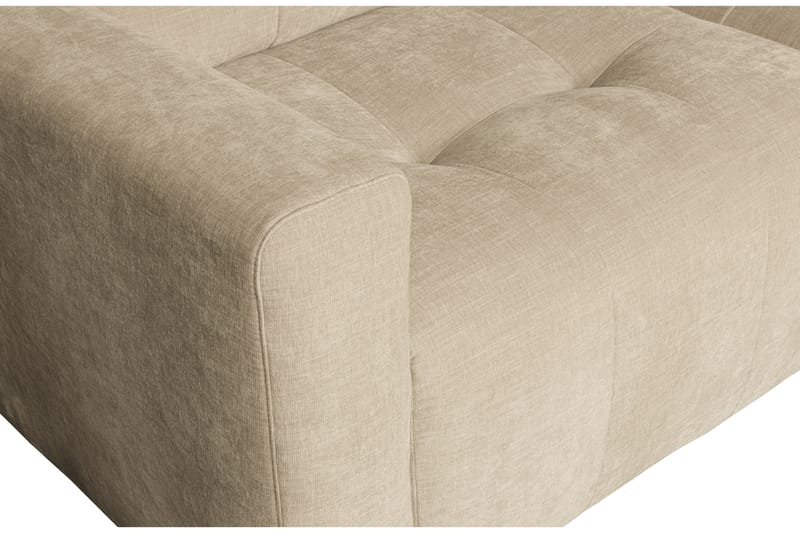 Hippylur 3-Sits Soffa Höger - Sand - Möbler - Soffa - Divansoffor & schäslongsoffa