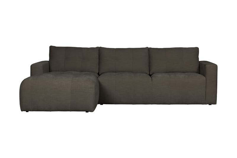 Hippylur 3-Sits Soffa Vänster - Antracit - Möbler - Soffa - Divansoffor & schäslongsoffa