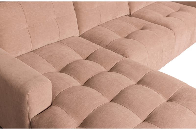 Hippylur 3-Sits Soffa Vänster - Rosa - Möbler - Soffa - Divansoffor & schäslongsoffa