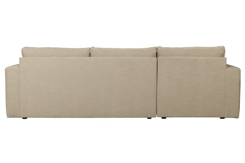Hippylur 3-Sits Soffa Vänster - Sand - Möbler - Soffa - Divansoffor & schäslongsoffa