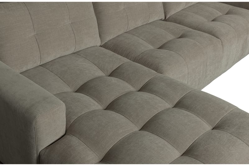 Hippylur 3-Sits Soffa Vänster - Varmgrå - Möbler - Soffa - Divansoffor & schäslongsoffa