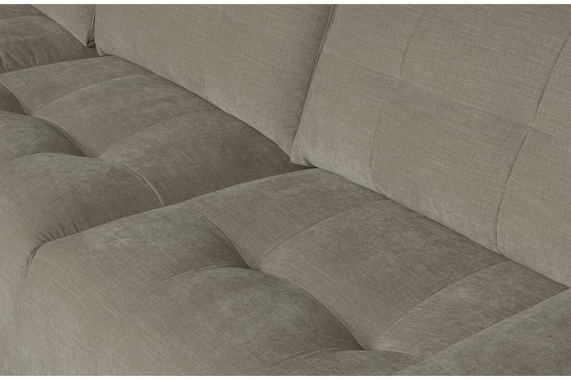 Hippylur 3-Sits Soffa Vänster - Varmgrå - Möbler - Soffa - Divansoffor & schäslongsoffa