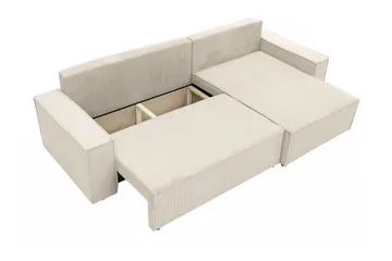 Hobson Soffa med Divan 3-sits - Ljusgrå - Möbler - Soffa - Divansoffor & schäslongsoffa