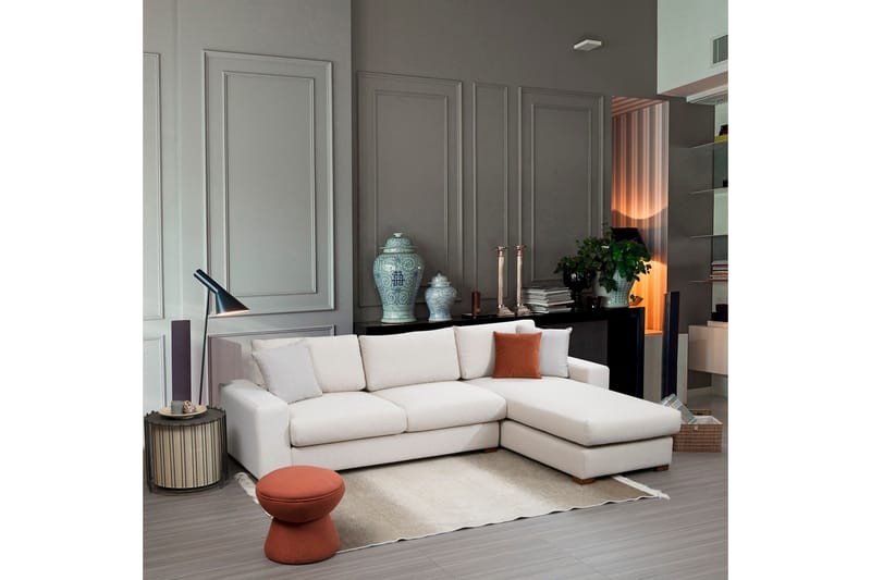 Huelva Divansoffa - Beige - Möbler - Soffa - Divansoffor & schäslongsoffa